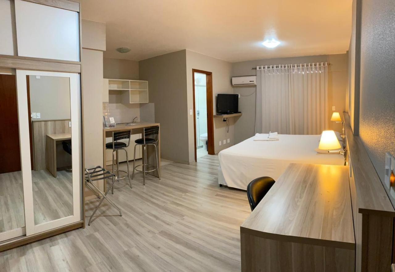 Aquarius Hotel Flat Residence ซานตาครูซ ดู โซล ภายนอก รูปภาพ