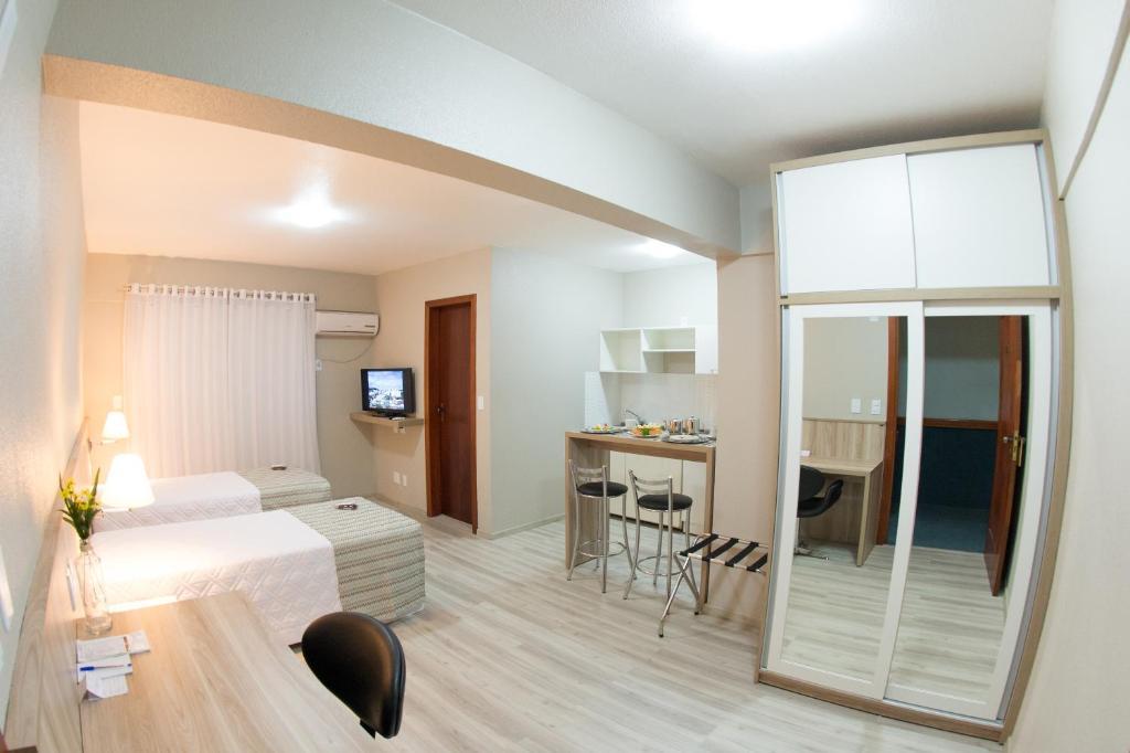 Aquarius Hotel Flat Residence ซานตาครูซ ดู โซล ห้อง รูปภาพ