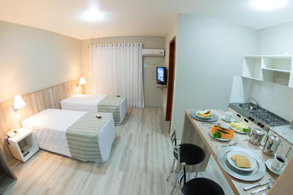Aquarius Hotel Flat Residence ซานตาครูซ ดู โซล ห้อง รูปภาพ
